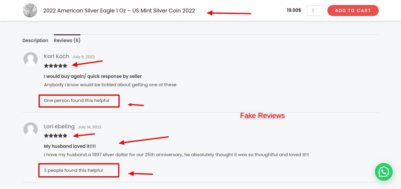 Fake Reviews
