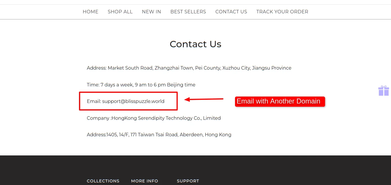 Contact Page