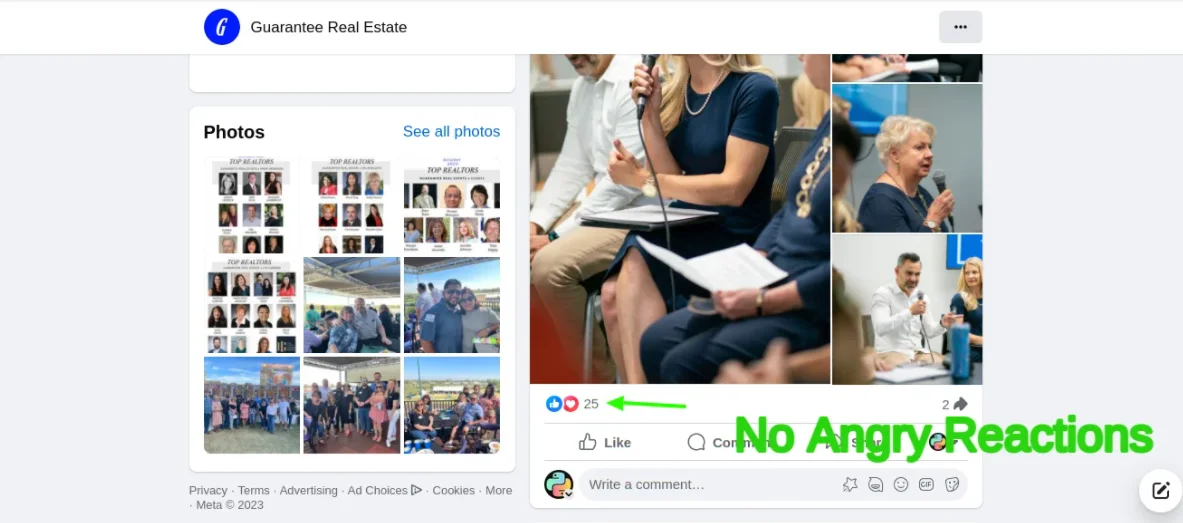 Facebook Reactions