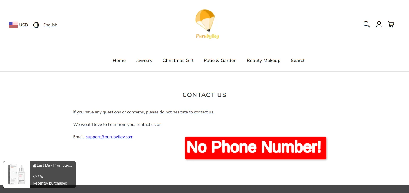 Purubylley Contact