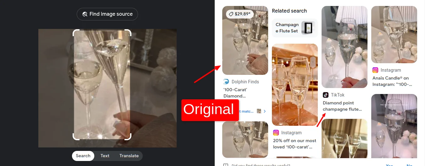 Google Lens Checker